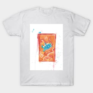 Sukie orange Drink T-Shirt